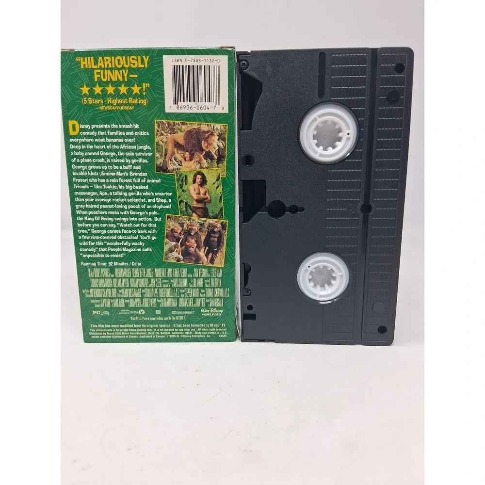 George of the Jungle (VHS, 1997)